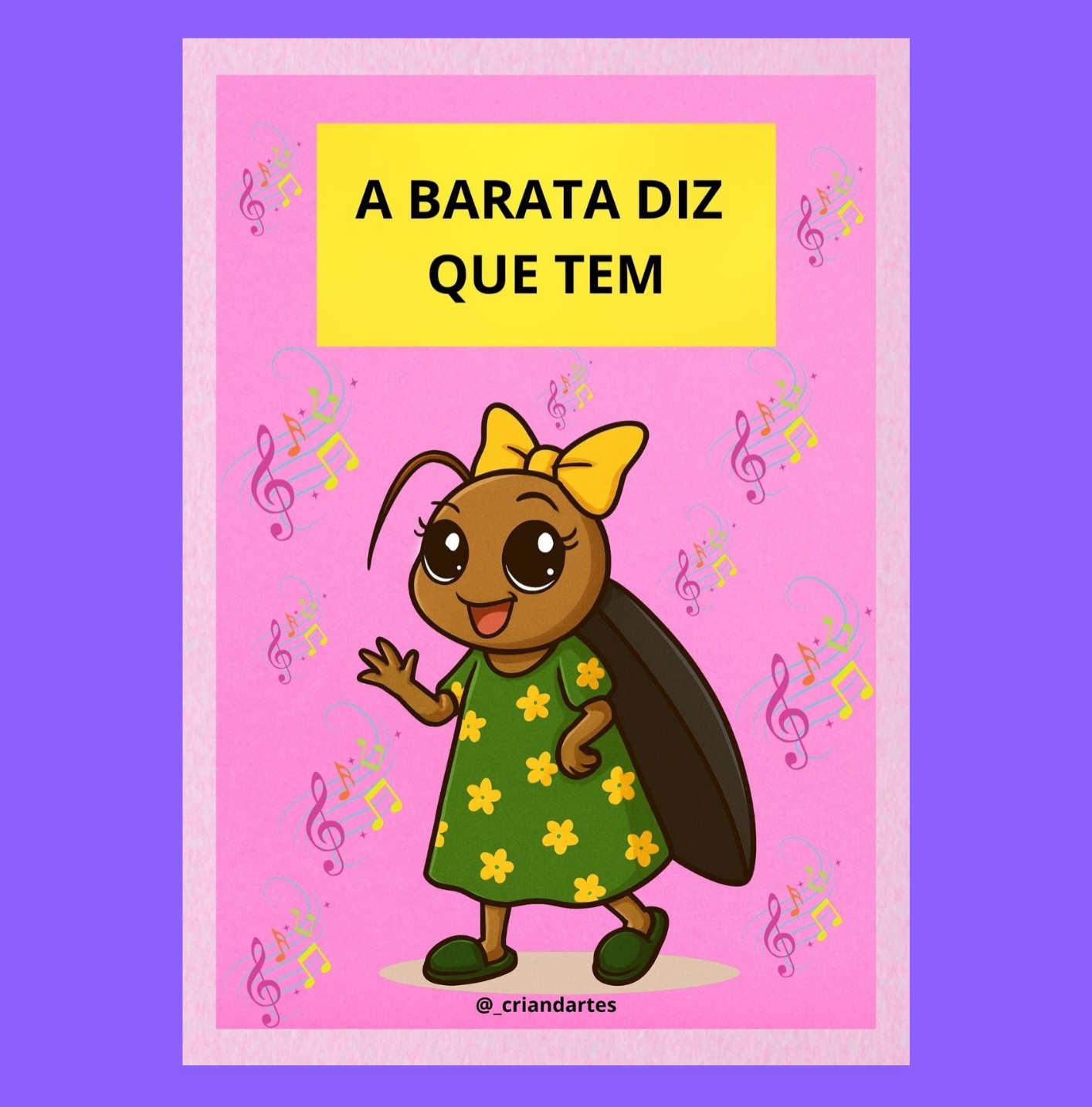 melhores versos a barata diz que tem para crianças