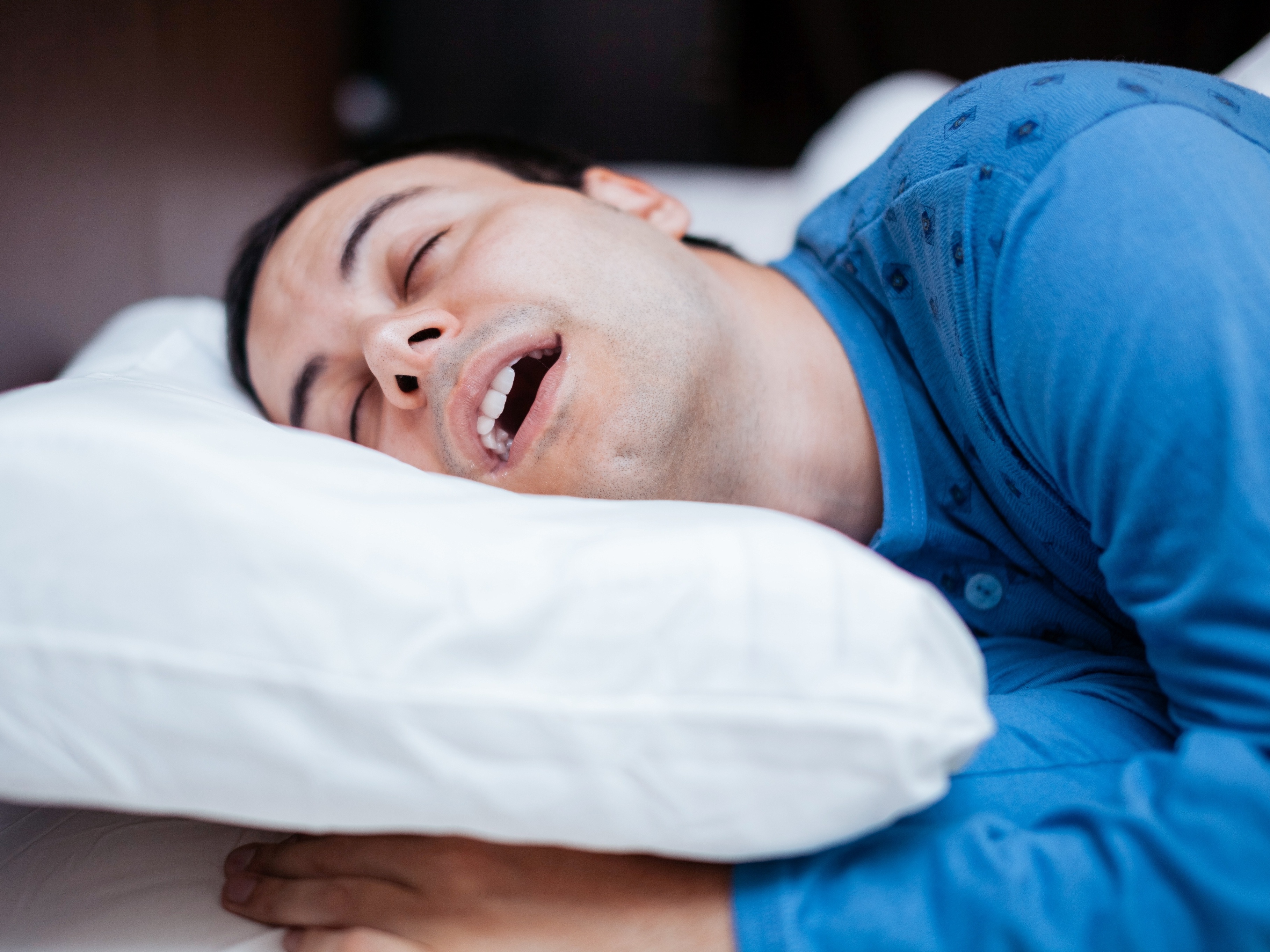 a pessoa dormir profundamente