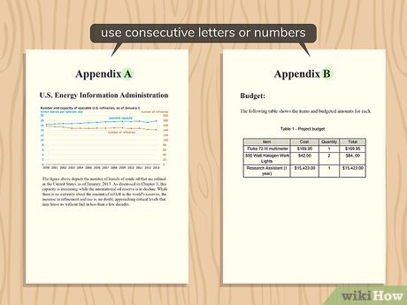 A importância dos apêndices para a comprovação de metodologias