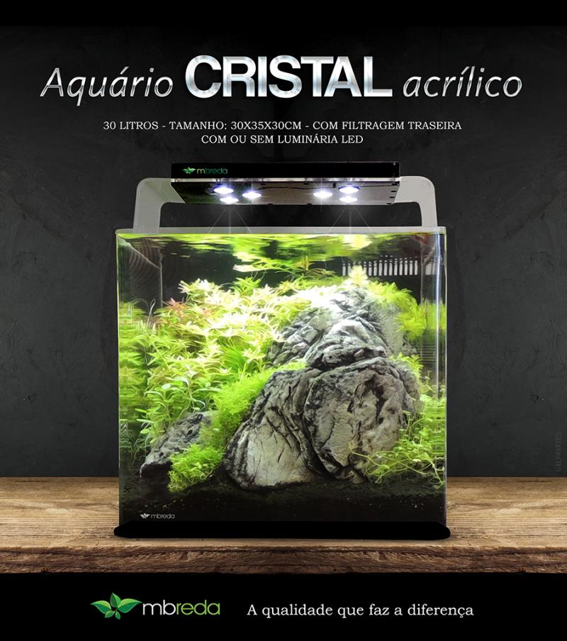 aquario de acrilico