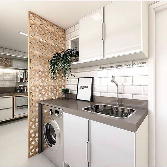 como instalar tanque na área de serviço