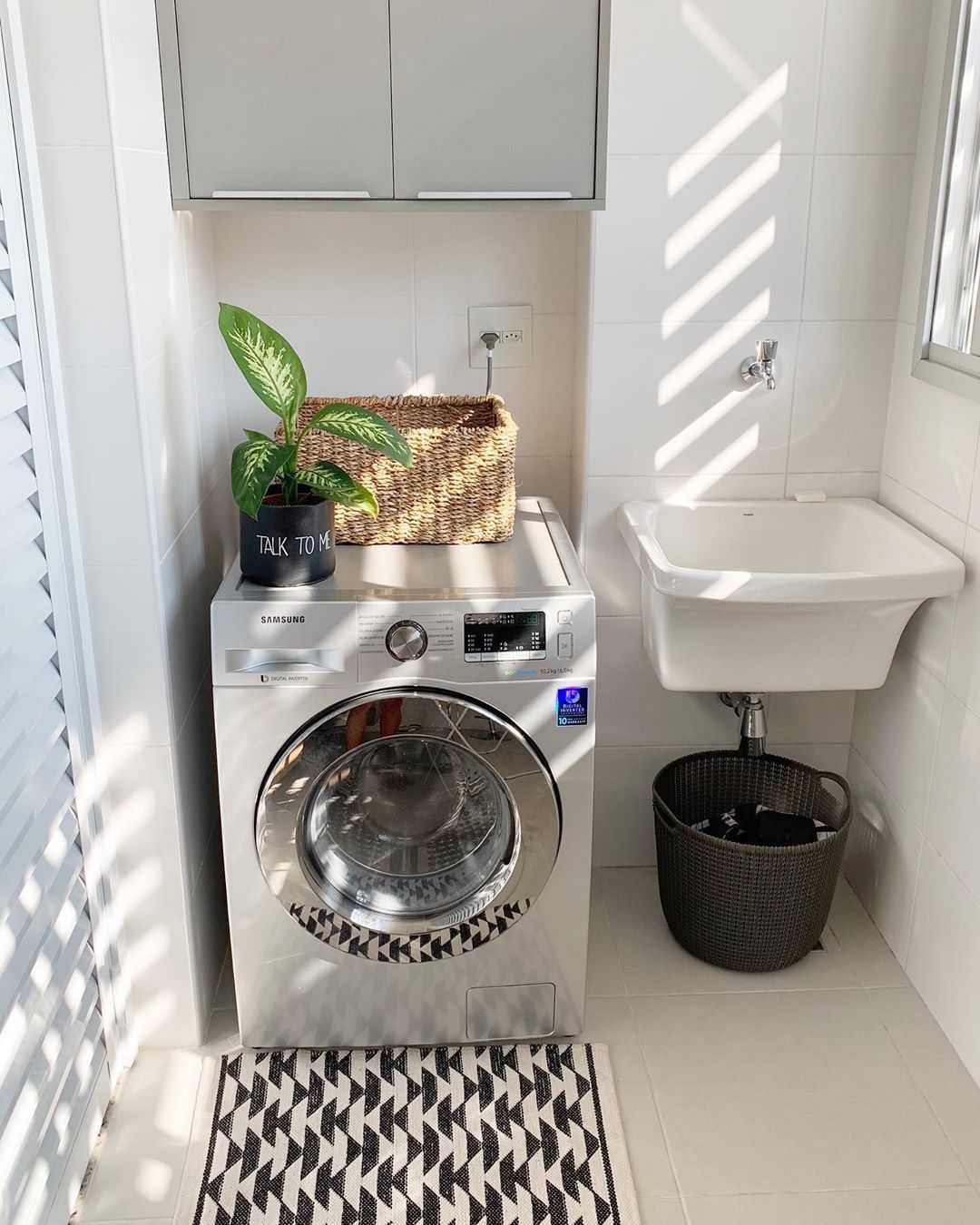 ideias criativas para área de serviço pequena