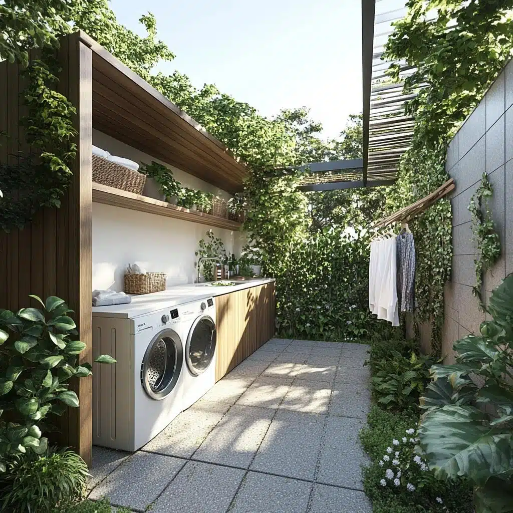 erros comuns ao organizar área de serviço