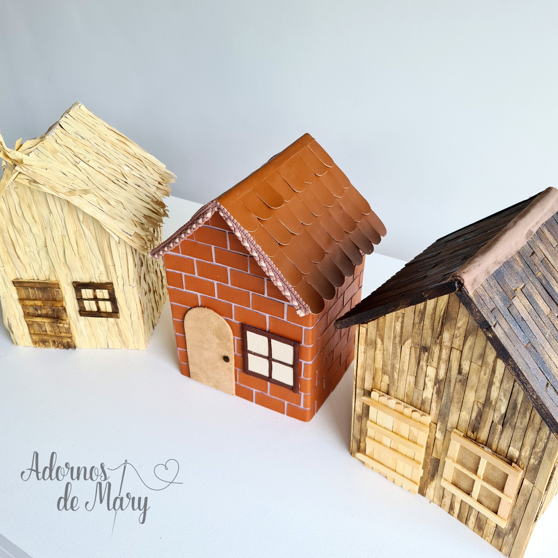 Materiais de Construção na Fábula: Palha