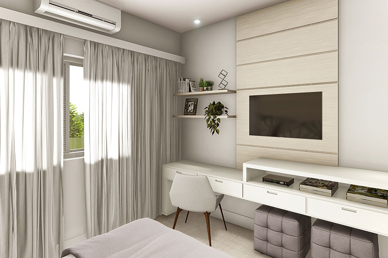 Como escolher a cor ideal para sua bancada de quarto