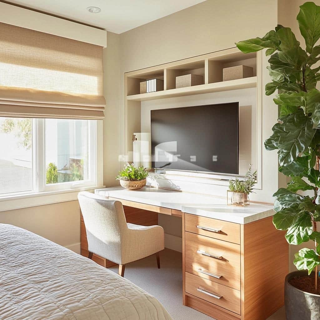Bancadas retráteis: a solução para quartos minúsculos