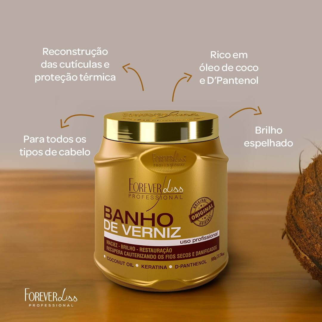 Como Montar um Cronograma Capilar Completo com a Linha Banho de Verniz
