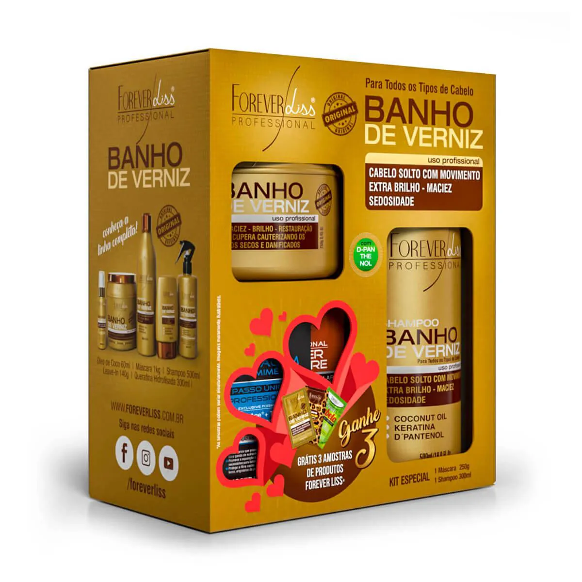banho de verniz forever liss