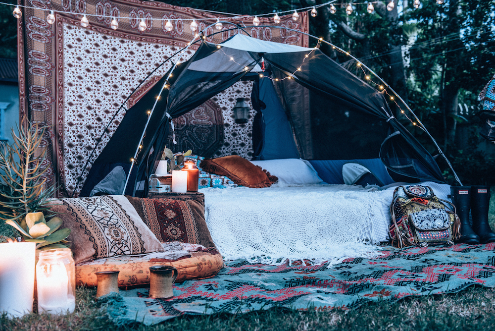 barraca de acampamento