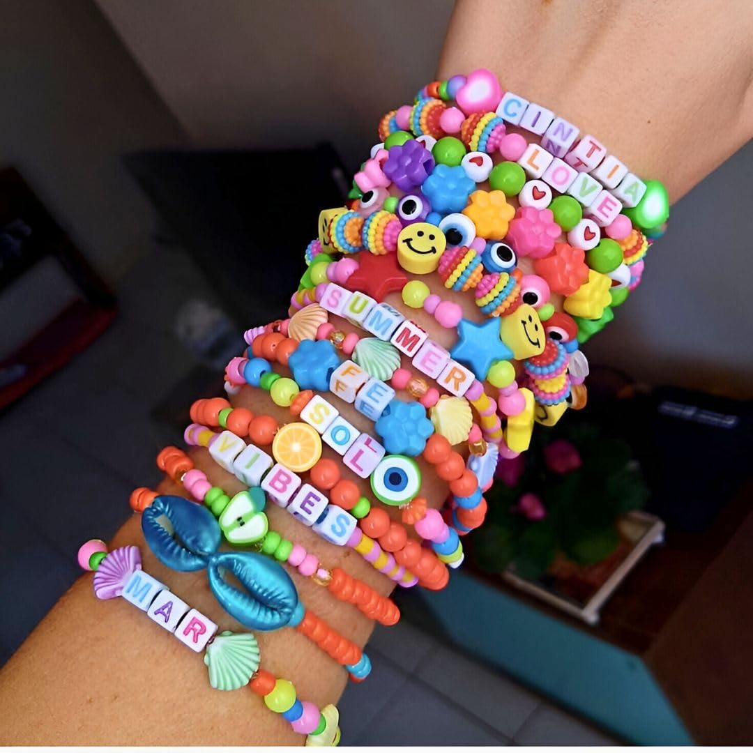 bijuterias com miçangas infantil