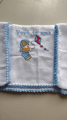 biquinho de croche em fralda