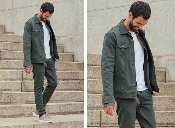 blazer masculino de linho azul marinho