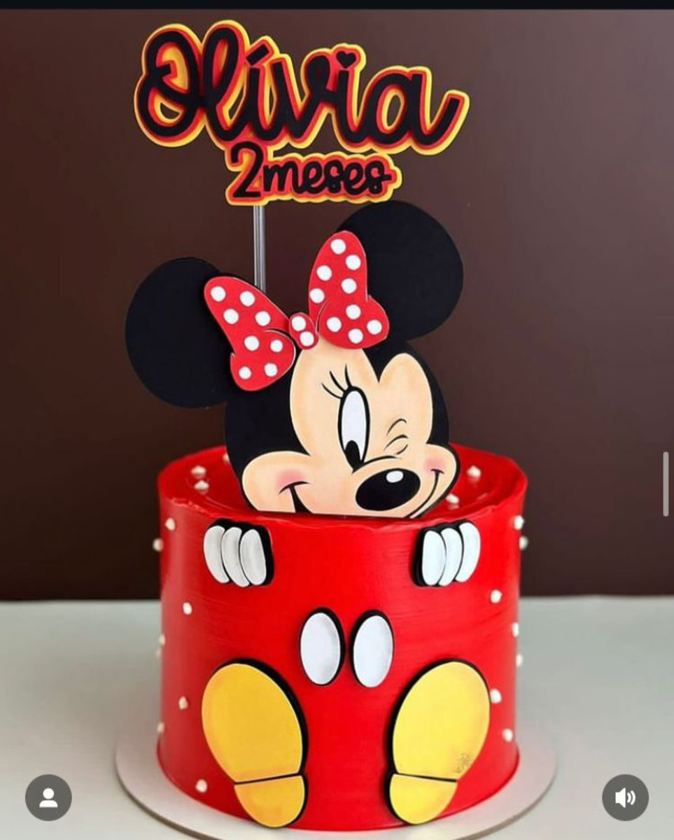 Decoração de Bolo Minnie Rosa: Inspirações e Tutoriais