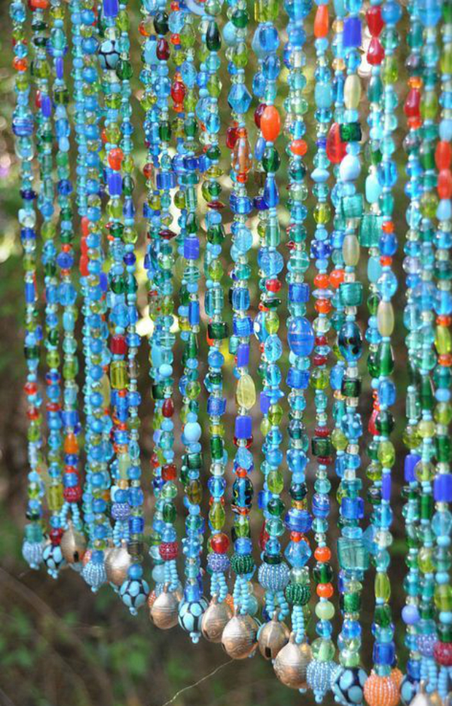 bordado com miçangas