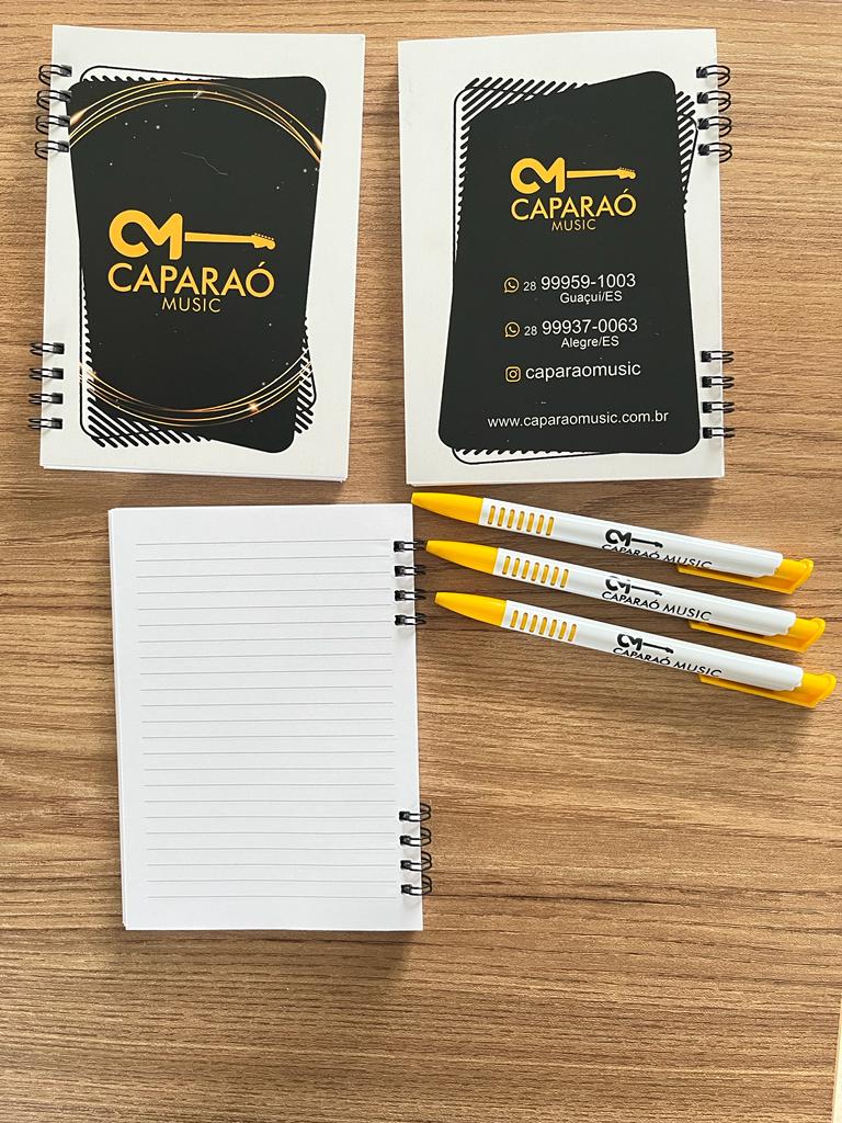 quanto custa fazer cadernetas personalizadas em atacado