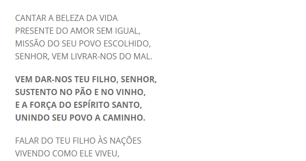 cantar a beleza da vida letra