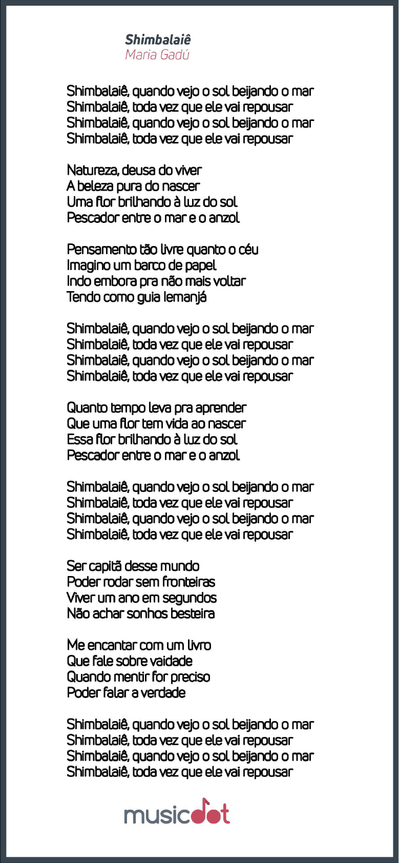 Análise da letra de Cantar a Beleza da Vida: significado e mensagem
