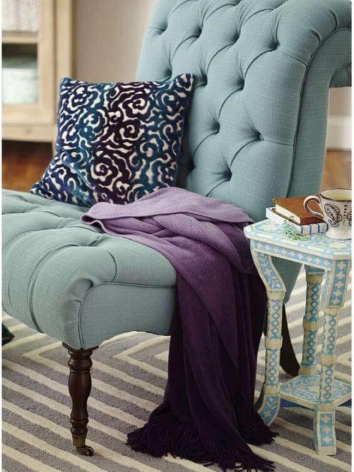 capitone em almofadas