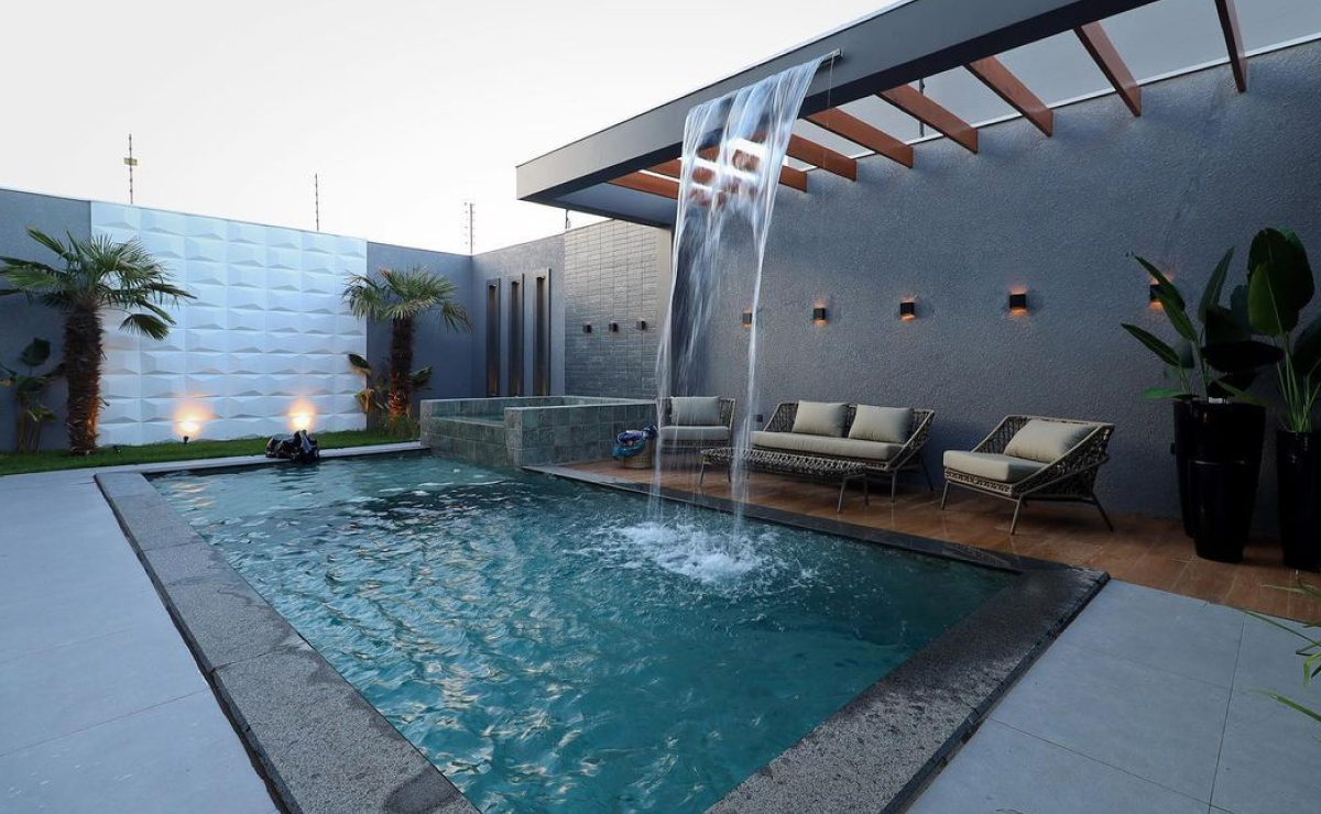 preço cascata para piscina de fibra