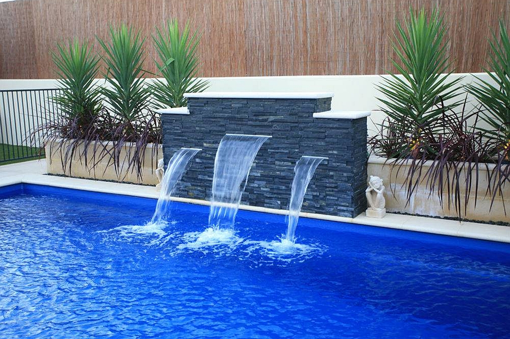 cascata para piscina