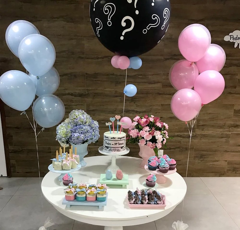 Decoração de Chá de Bebê com Itens que Você Já Tem em Casa