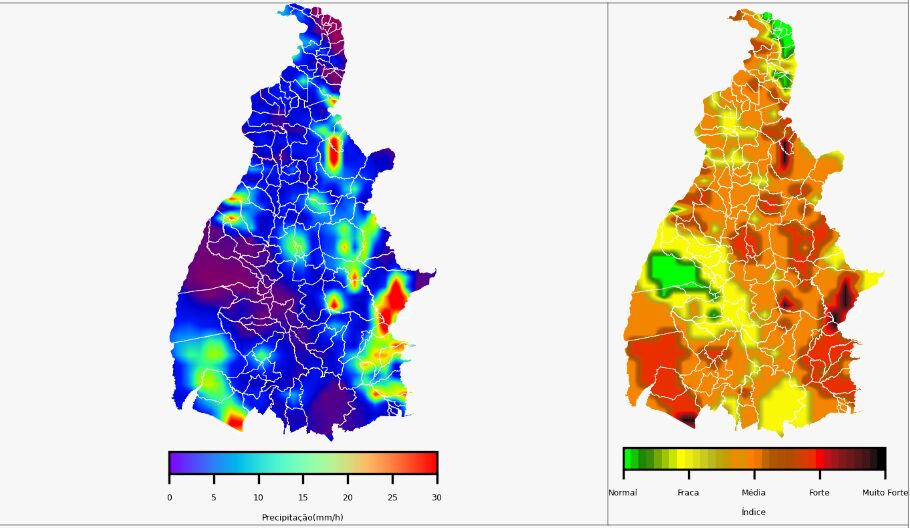clima tocantins vs clima maranhão