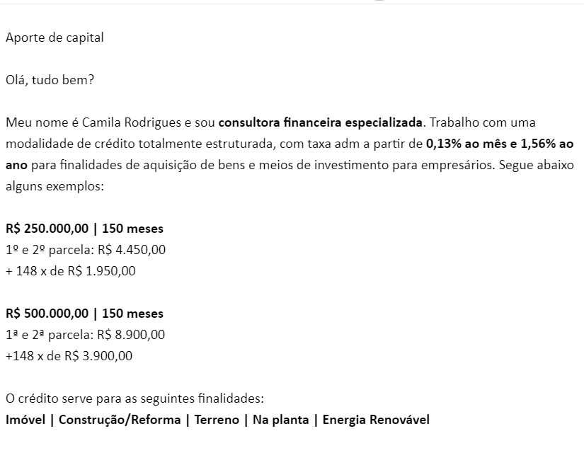 como é que faz um e-mail