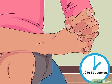 como fazer alongamento de dedos e tornozelo para pes