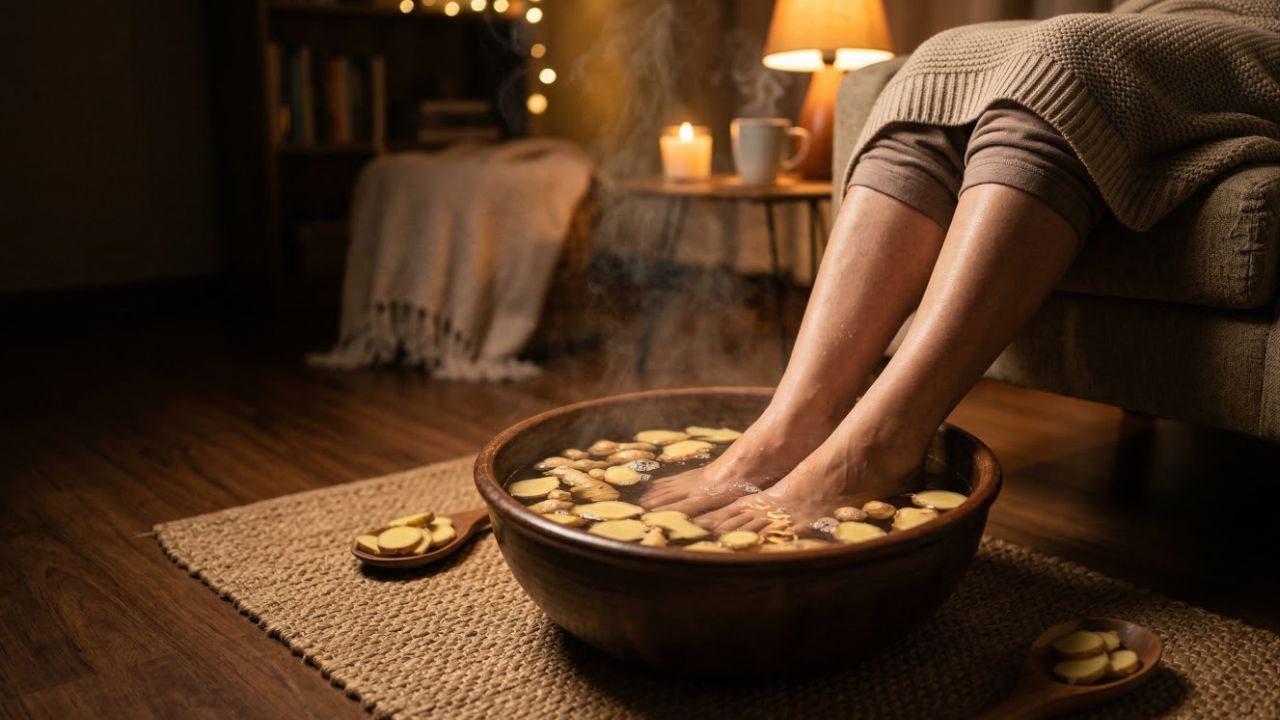 escalda pes gengibre dor muscular nao melhora