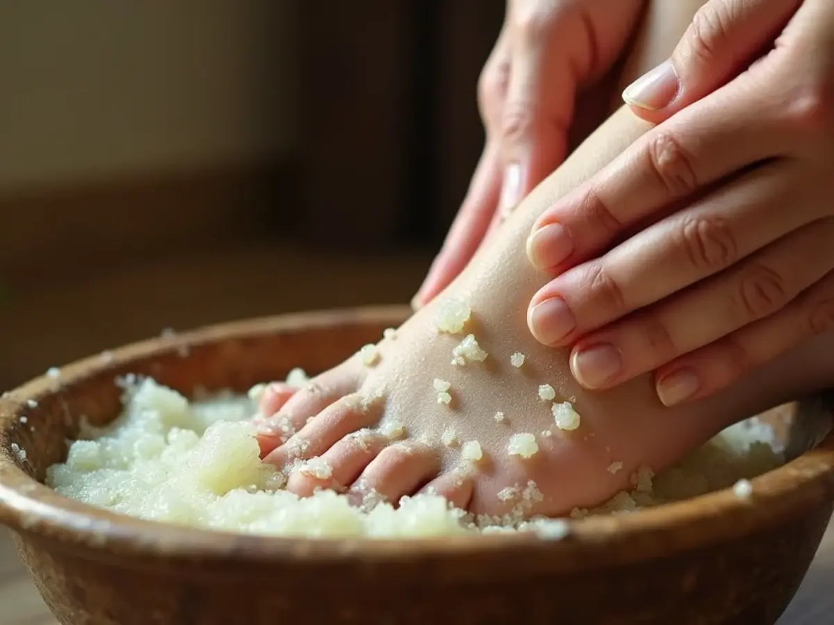 5 receitas caseiras para pés macios e hidratados