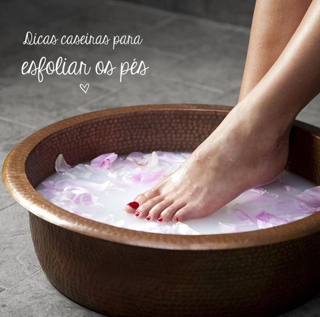 por que meu esfoliante caseiro não funciona para rachaduras nos pés