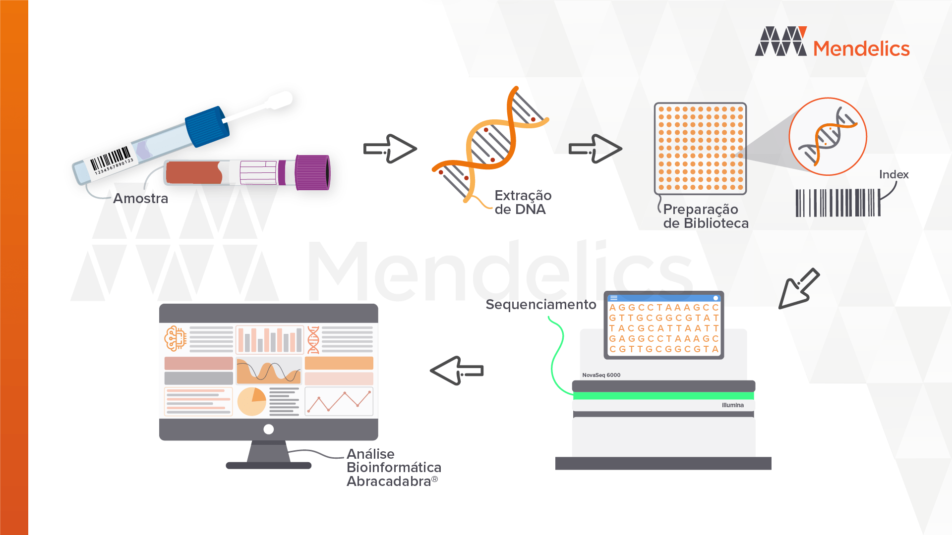como se faz teste de dna