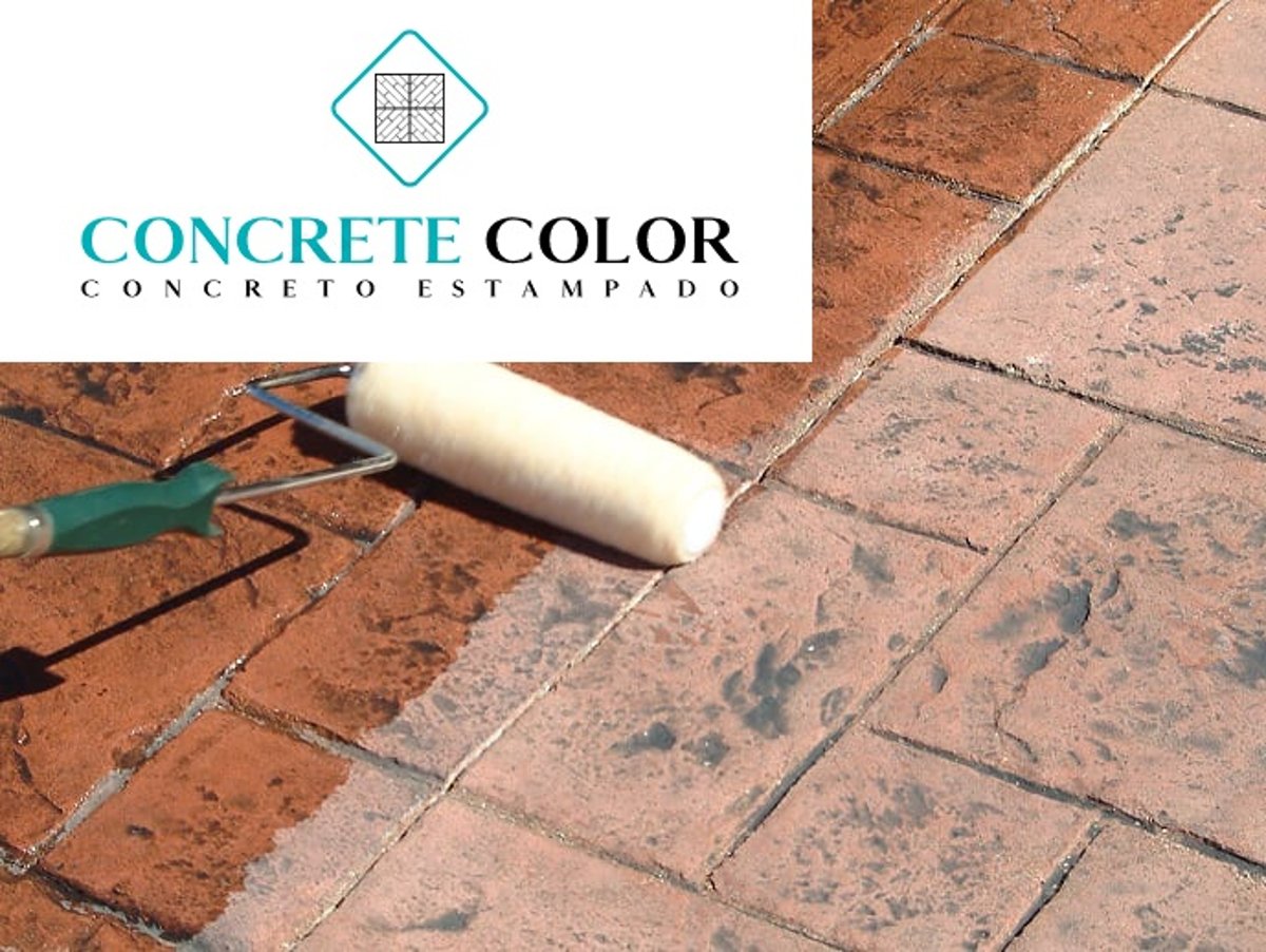 concreto estampado