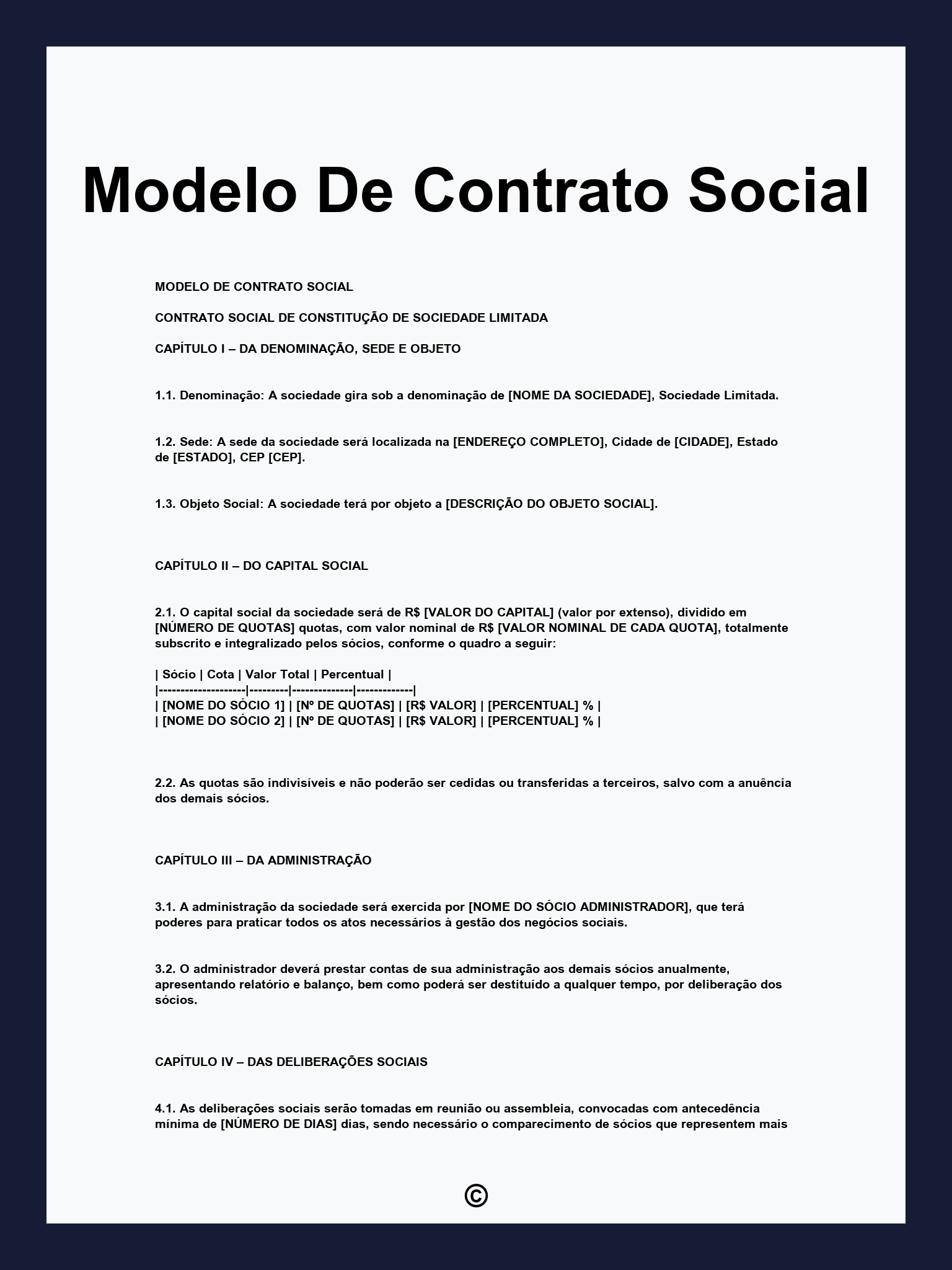 erros comuns ao fazer contrato social