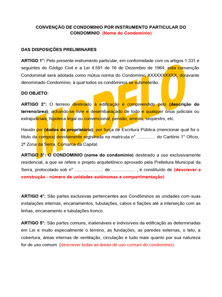 erros comuns ao elaborar convenção de condomínio