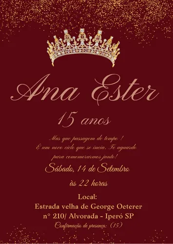 Convites de 15 Anos Luxuosos: Ideias e Onde Comprar Modelos Exclusivos