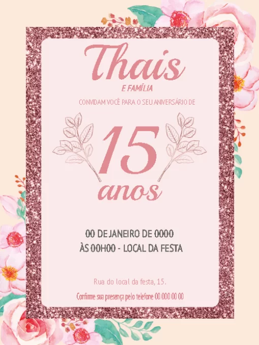 Como Escolher o Convite de 15 Anos Perfeito para Cada Tema de Festa