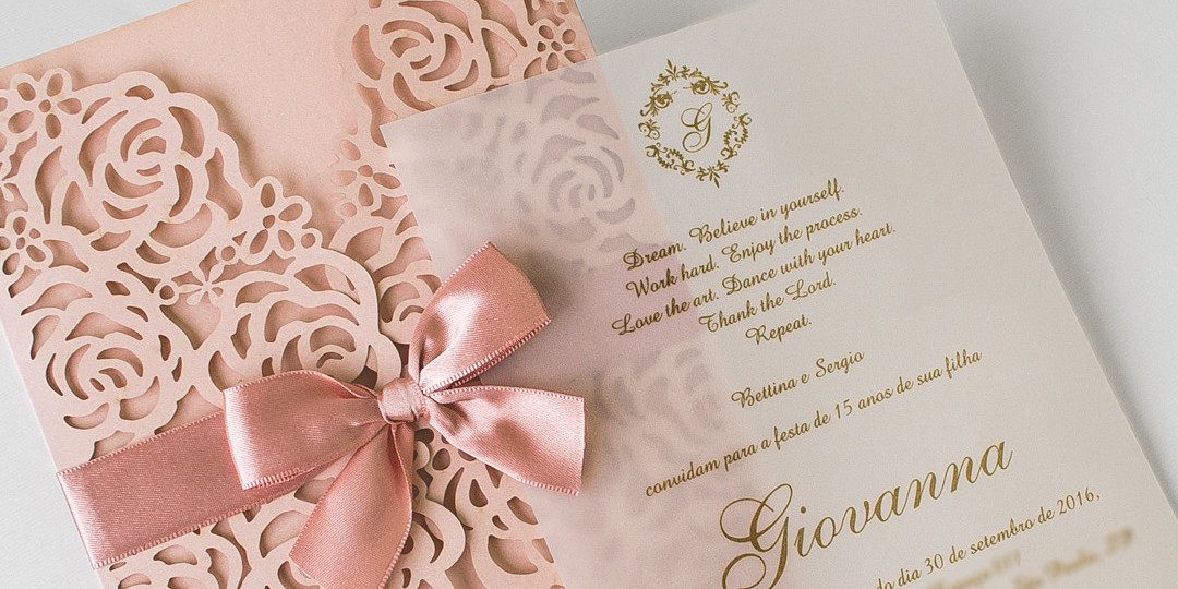 Frases Criativas e Emocionantes para o Convite de 15 Anos da Sua Filha