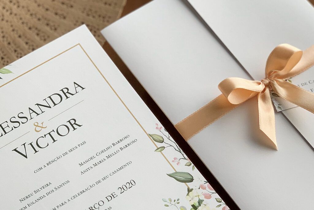 erros comuns ao escolher convite casamento