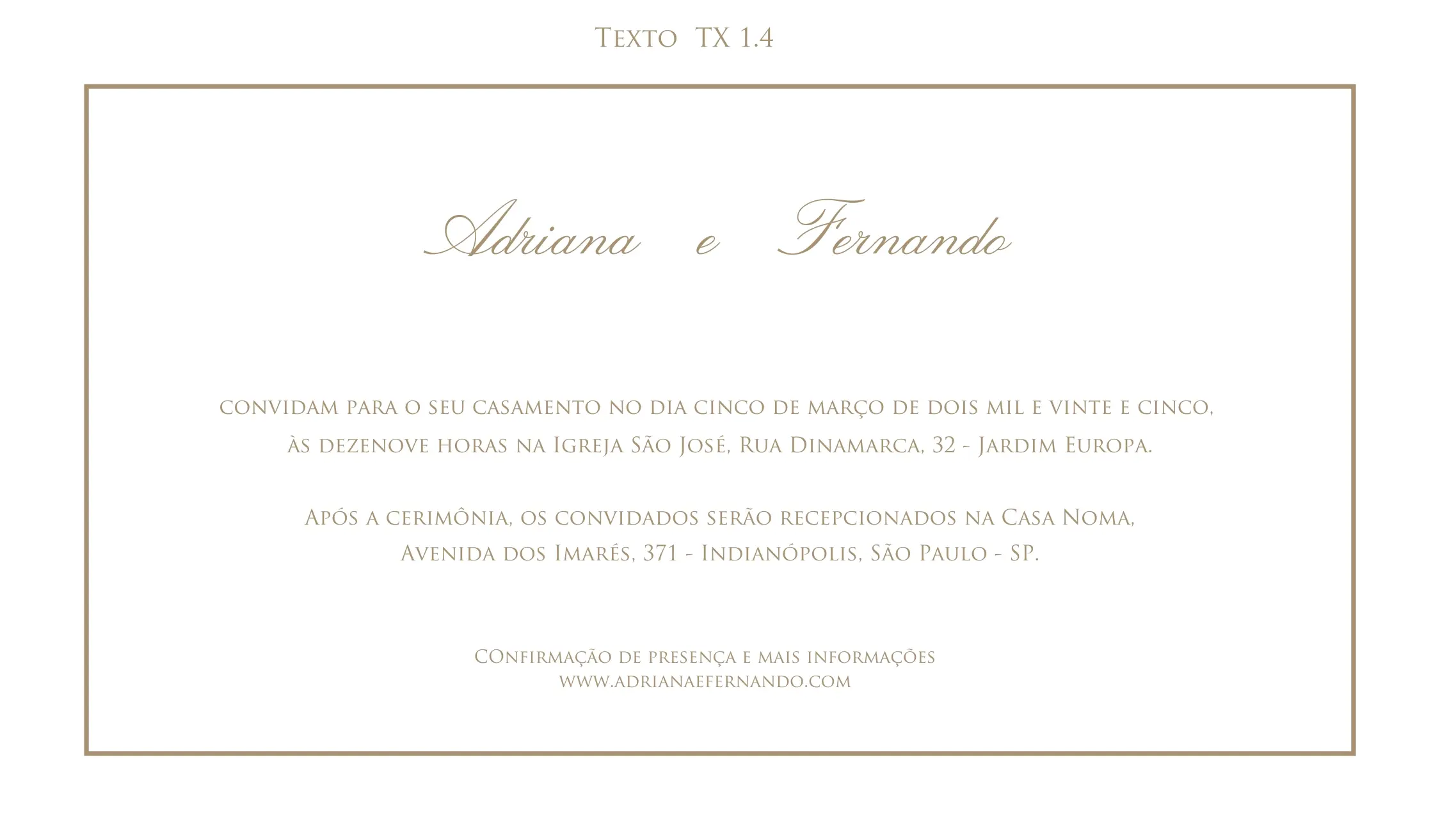 convite para casamento