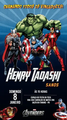 5 Ideias de Decoração para Festa dos Vingadores