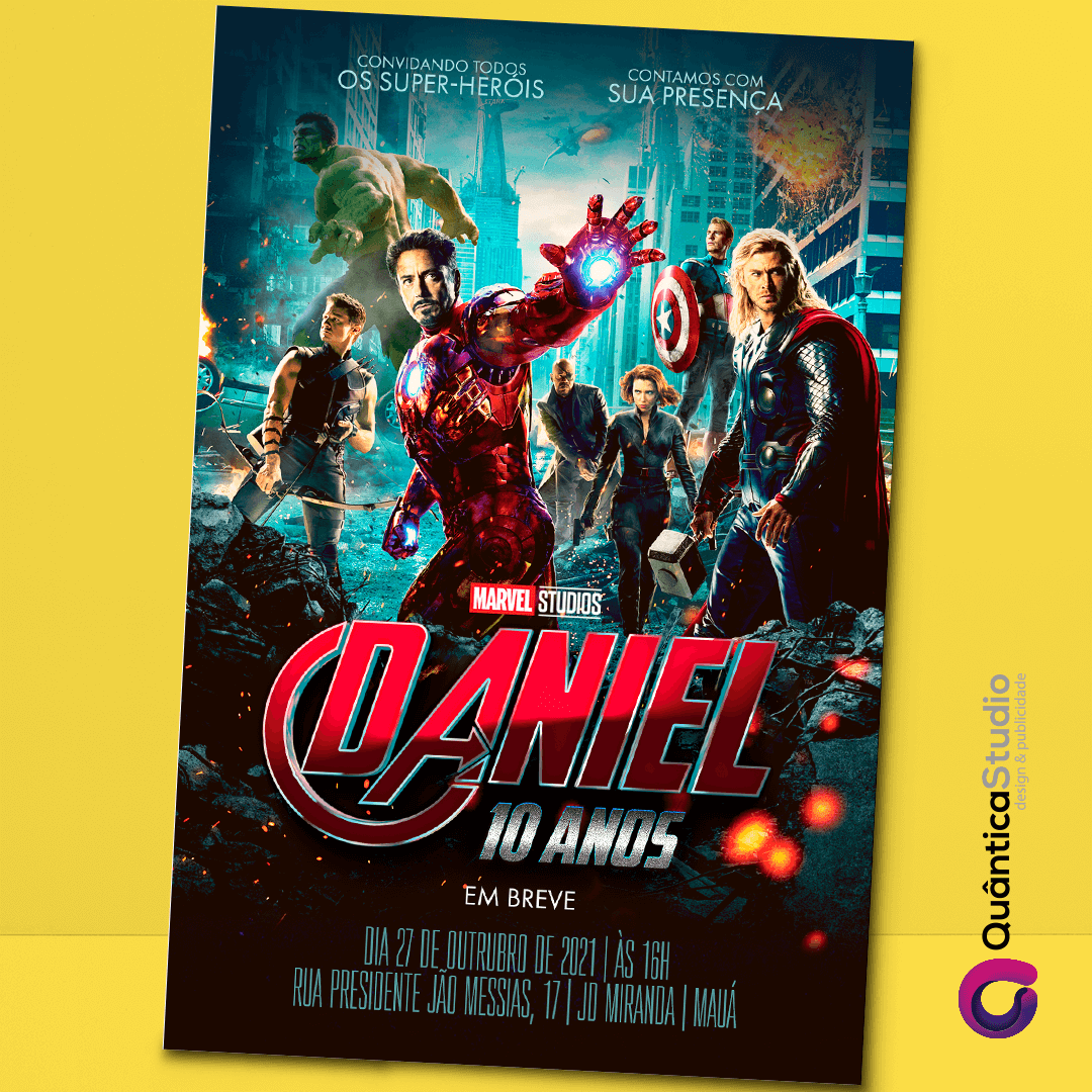 5 Ideias de Decoração para Festa dos Vingadores