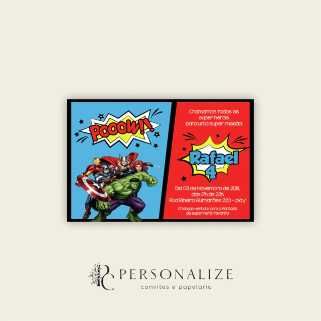 5 Ideias de Decoração para Festa dos Vingadores