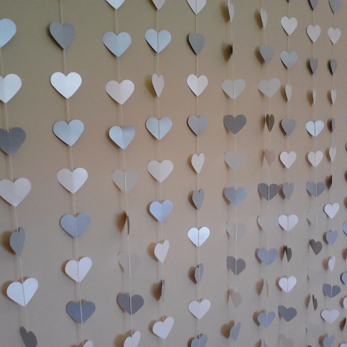 coração de papel para decoração