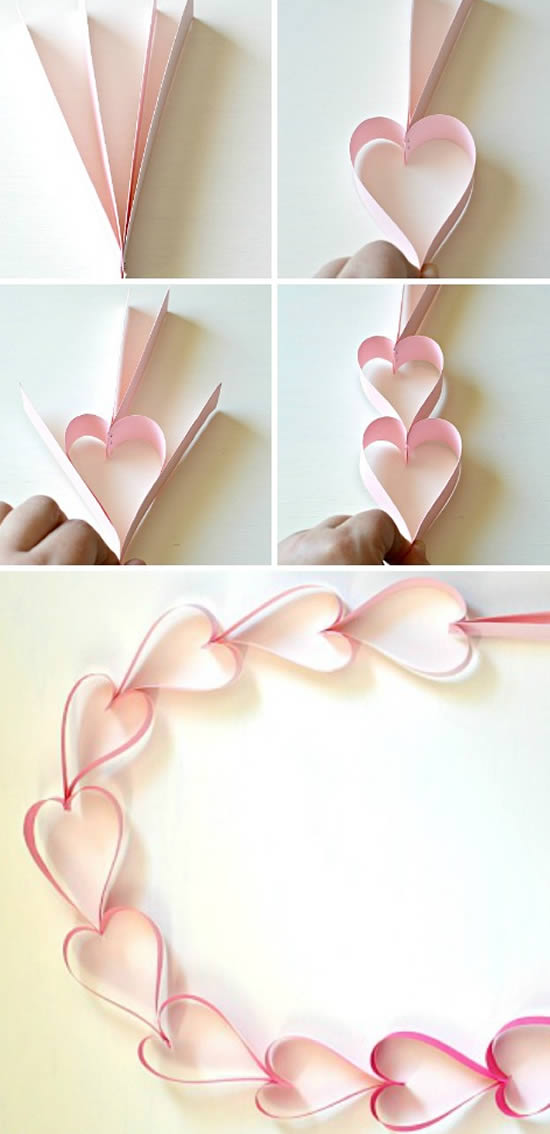 Decoração com Corações de Papel: Ideias para Festas e Ambientes