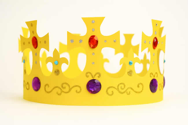 ideias de coroas de rei para fantasia