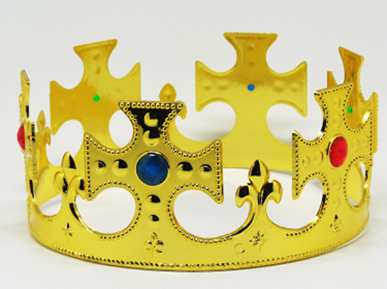 erros comuns ao escolher coroa de rei para cosplay