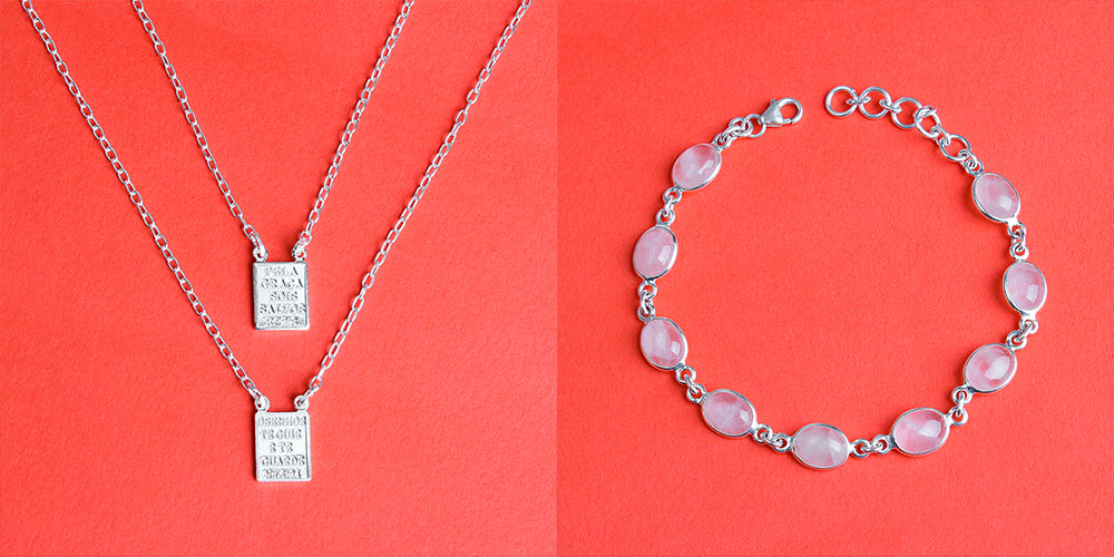 correntinha de coração