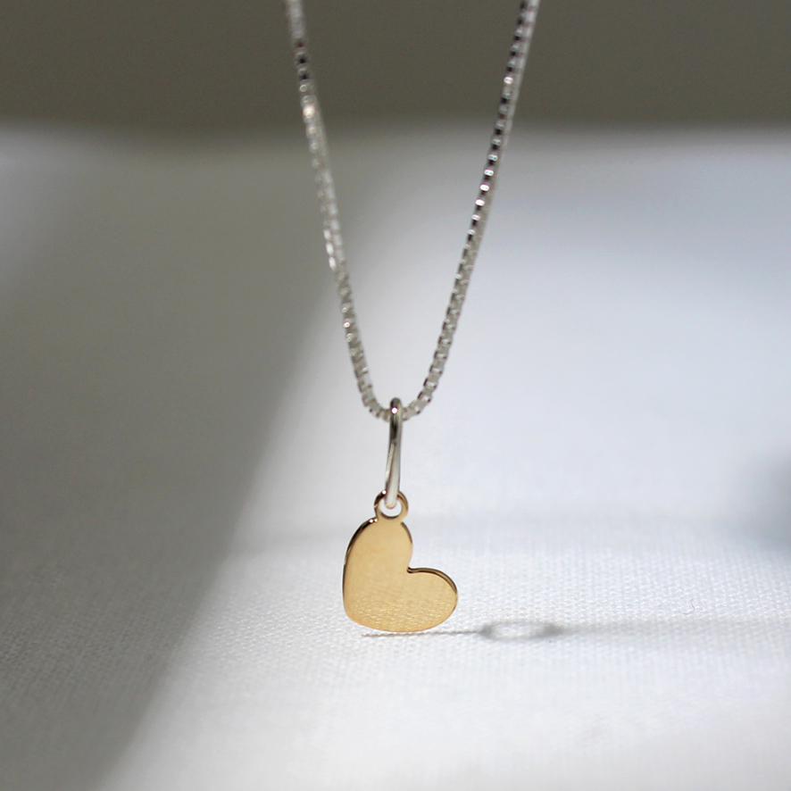 correntinha de coração