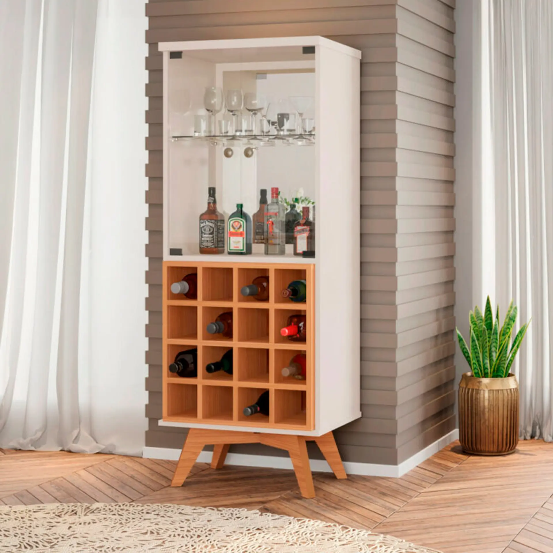 Guia completo de materiais para cristaleiras: MDF vs. MDP